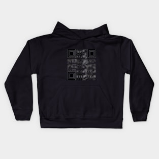 QR Code Kids Hoodie